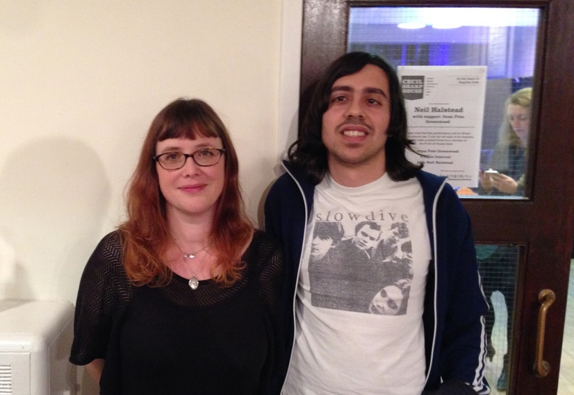 Me + Rachel Goswell @ Cecil Sharp's House, London